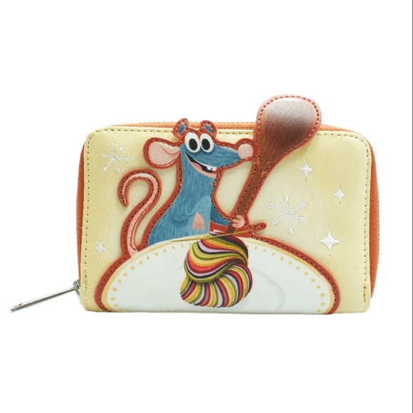 Disney Pixar x Loungefly Ratatouille Remy Dish Zip Around Wallet - Picture 6 of 6
